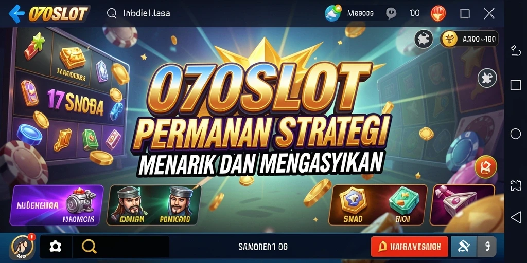 Tampilan menarik dan gameplay seru dalam 070SLOT.