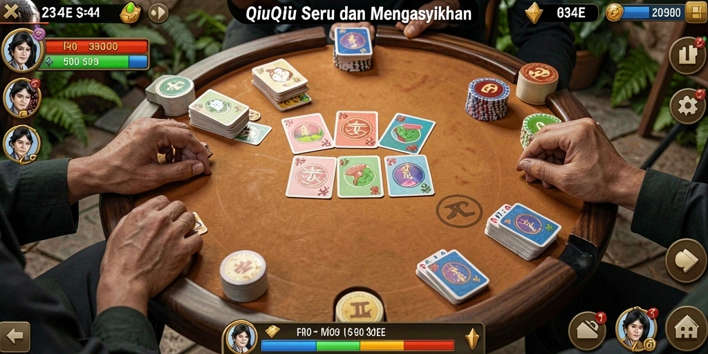 Gameplay QiuQiu yang seru dan menantang