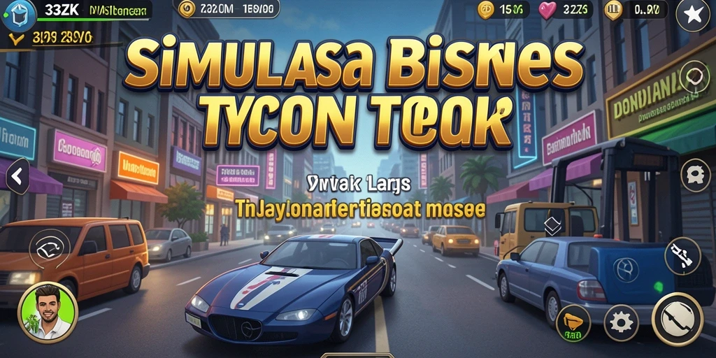 Gameplay Tycoon menarik di 33ZK dengan grafis yang memukau.