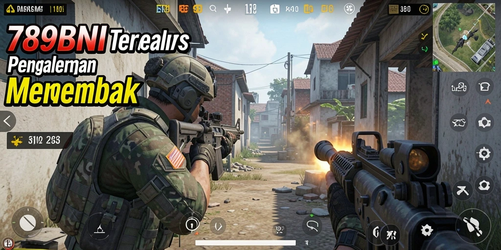 Screenshot menampilkan aksi intens di 789BNI dengan gameplay FPS yang mendebarkan.