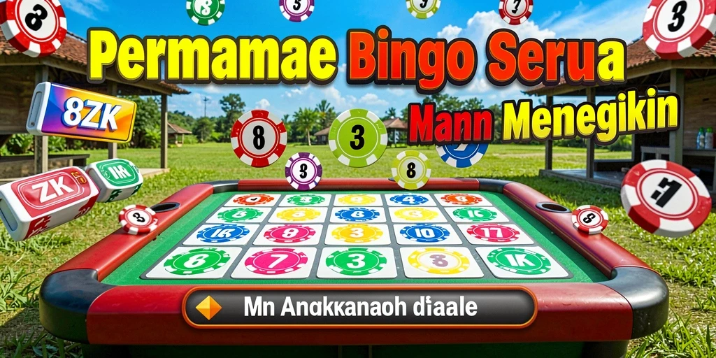 Tampilan gameplay seru dari 8ZK yang penuh warna.