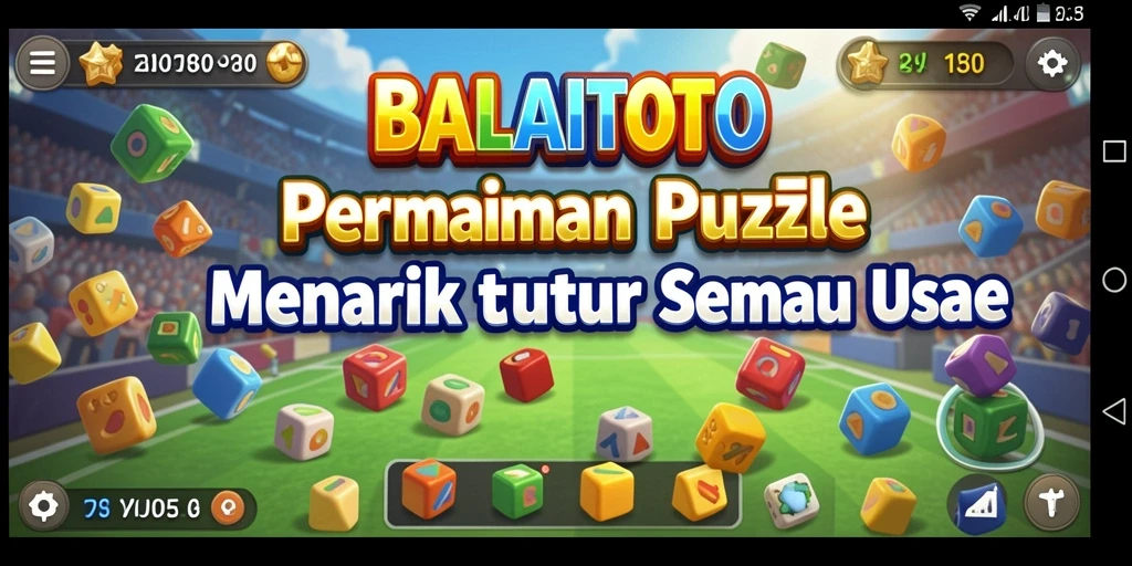 Tampilan gameplay menarik dari BALAITOTO yang menguji keterampilan Puzzle.