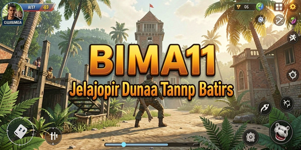 Tampilan menarik dari gameplay Open World di BIMA11.