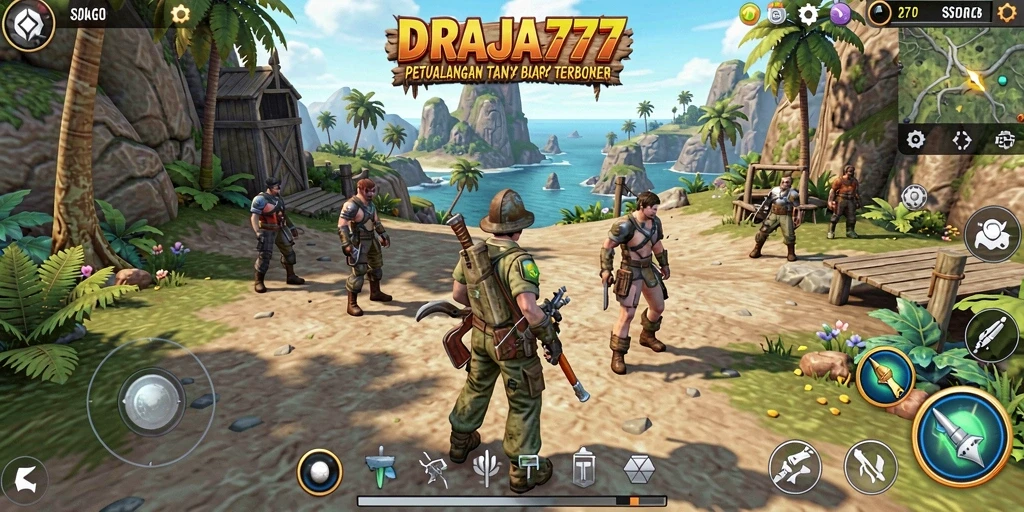 Gameplay seru di dunia terbuka DRAJA777 yang menakjubkan.