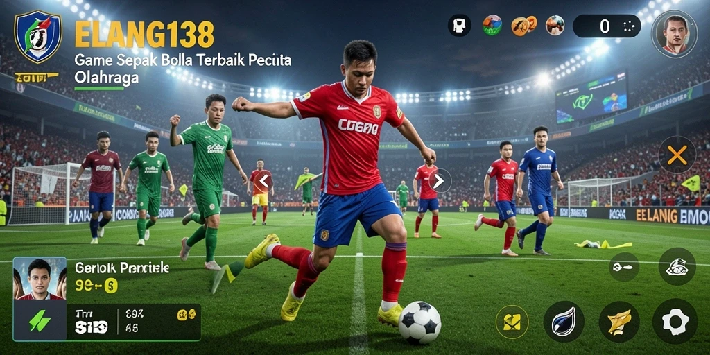 Gameplay seru dari ELANG138 dengan aksi sepak bola yang mendebarkan.