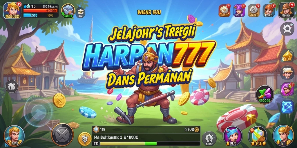 Gameplay seru dan strategi canggih di HARAPAN777.