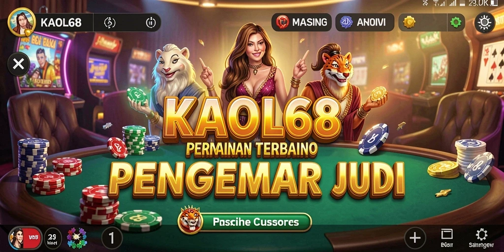 Tampilan menarik dari gameplay KAOL68 yang penuh aksi Kasino.