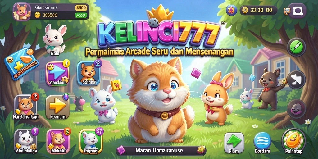 Gameplay KELINCI777 yang seru dan penuh warna.