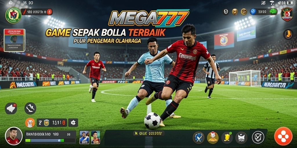 Tampilan gameplay MEGA777 yang mendebarkan dan realistis di lapangan.