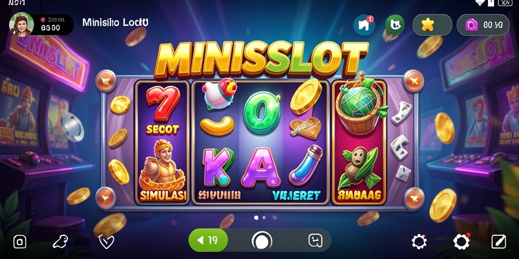 Tampilan gameplay menarik dari MINISLOT yang memikat pemain.