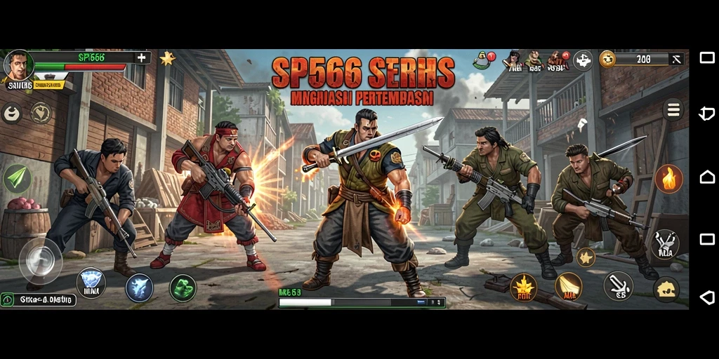 Tampilan gameplay SP666 yang menarik dan penuh aksi.