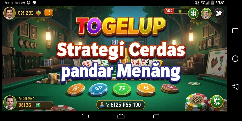Screenshot menunjukkan fitur gameplay yang mendebarkan di TOGELUP.