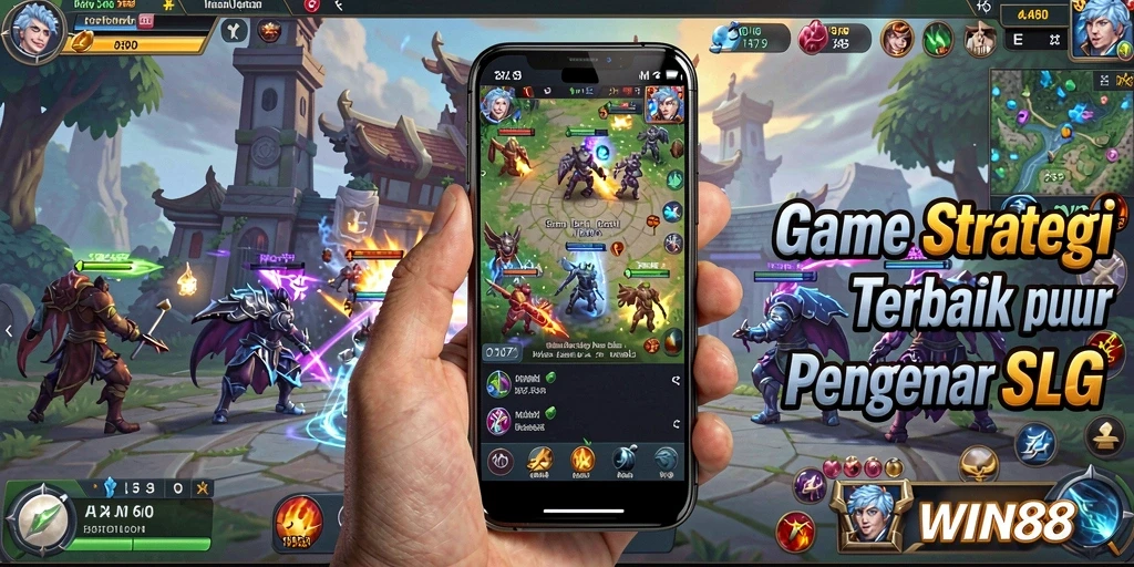 Screenshot gameplay <strong>WIN88</strong> menampilkan aksi strategi yang mendebarkan.